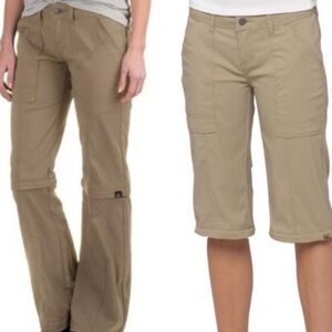 prAna Monarch convertible pants/convertis to hiking short/just zips off - EUC